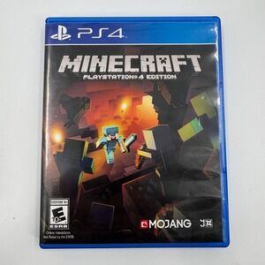 Minecraft PlayStation 4 Edition PS4 Game Disc Mojang 2014